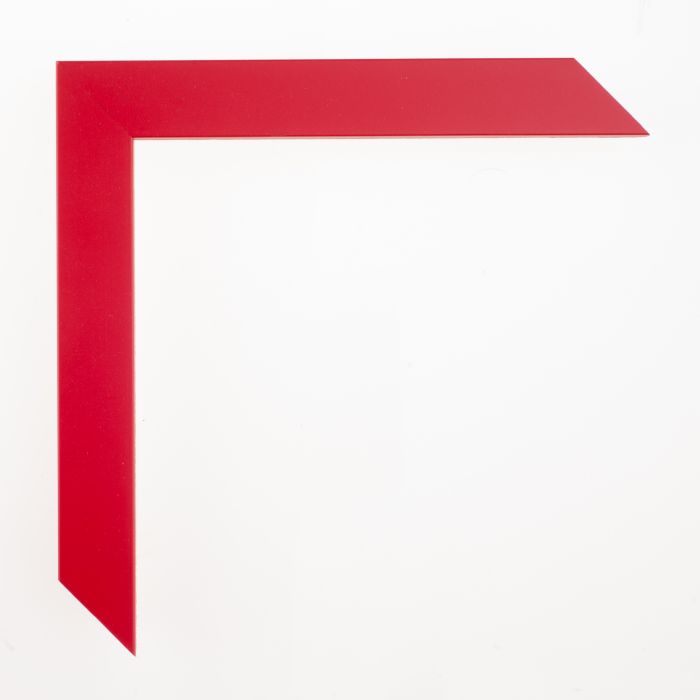 Houten lijst -- CONFETTI - Red Cube rood 23 mm