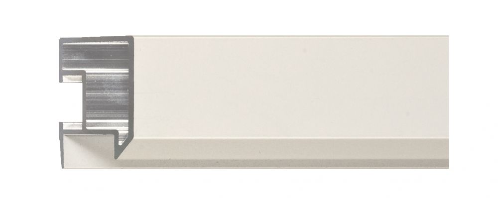 Aluminium lijst - NIELSEN - Profiel 262 -027  White Mat