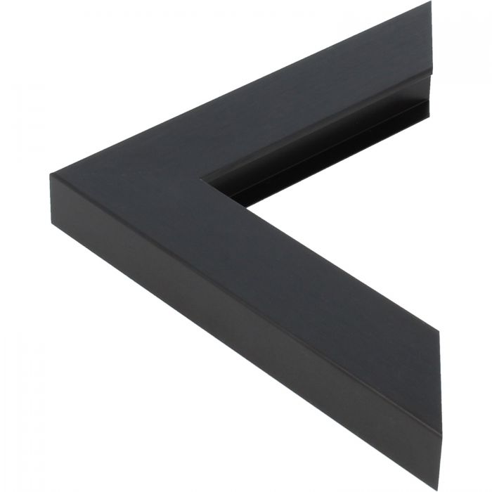 Aluminium lijst - CLARK - Profiel 469 - Geborsteld zwart mat