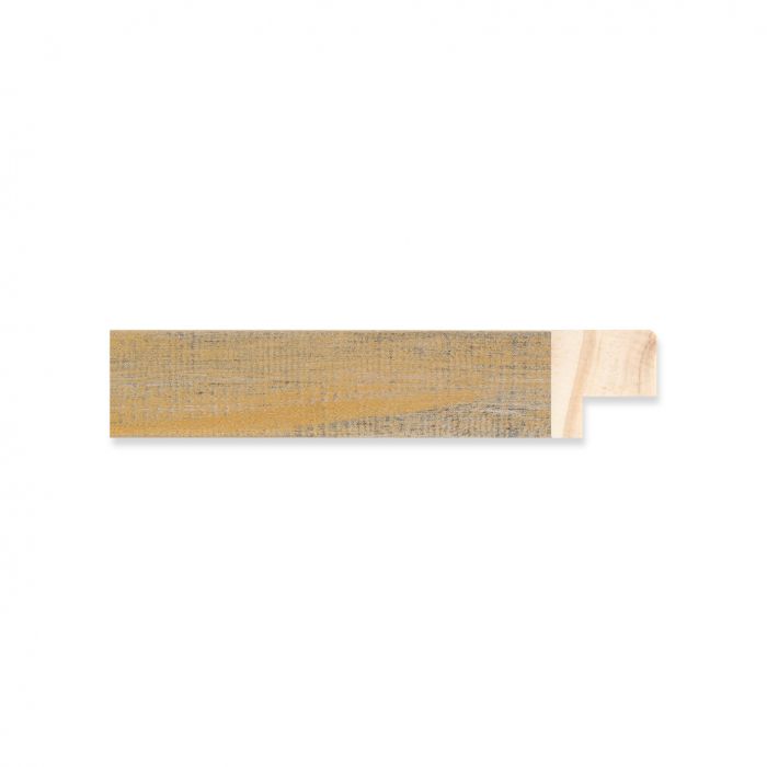 Houten lijst -  Oud goud hout breed 17 mm