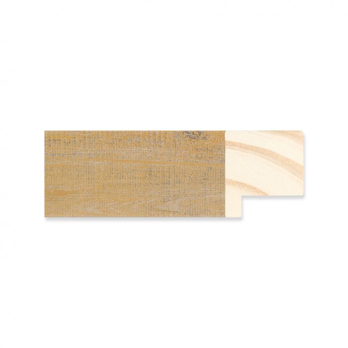 Houten lijst -  Oud goud hout  breedte 30 mm