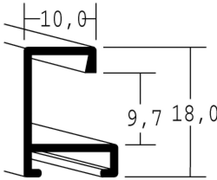 Aluminium lijsten- Nielsen Serie 03