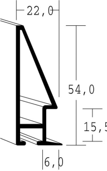 Aluminium lijsten - Nielsen Serie 056