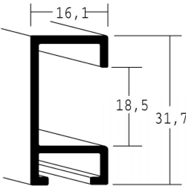 Aluminium lijsten - Nielsen Serie 094