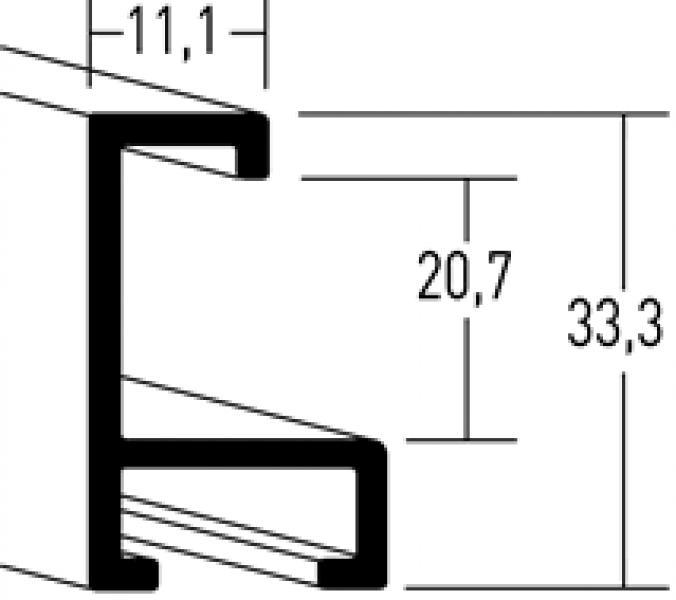 Aluminium lijsten - Nielsen Serie 221