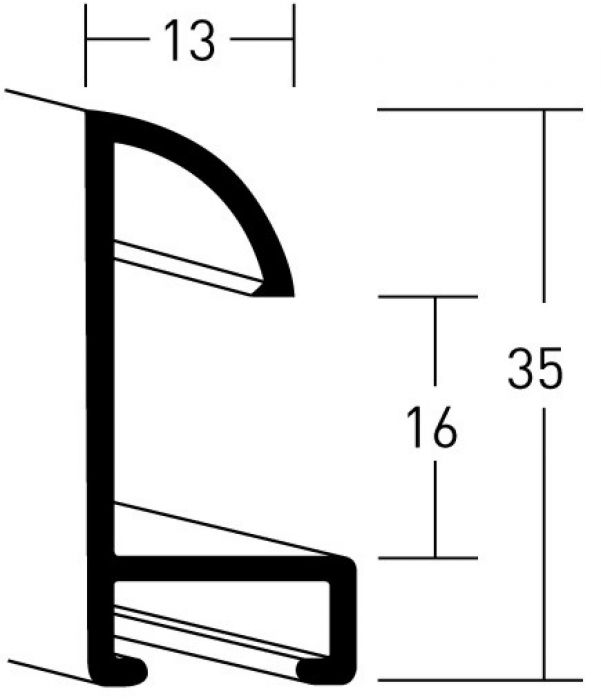 Aluminium lijsten- Nielsen Serie 24