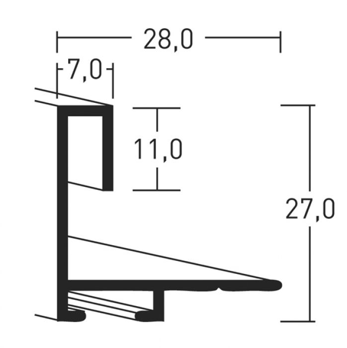   Aluminium lijsten- Nielsen Serie 271