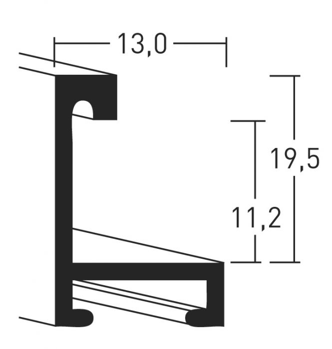  Aluminium lijsten - Nielsen Serie 273