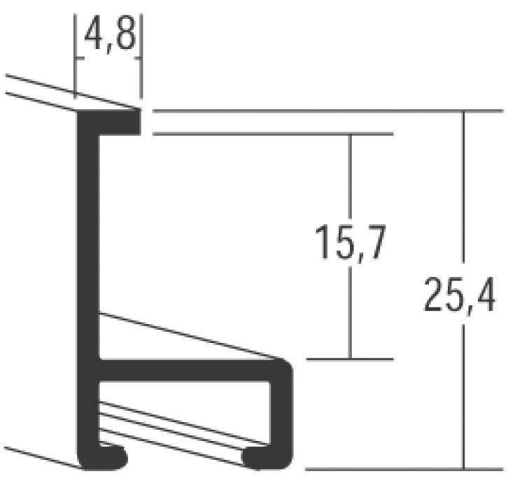 Aluminium lijsten - Nielsen Serie 33