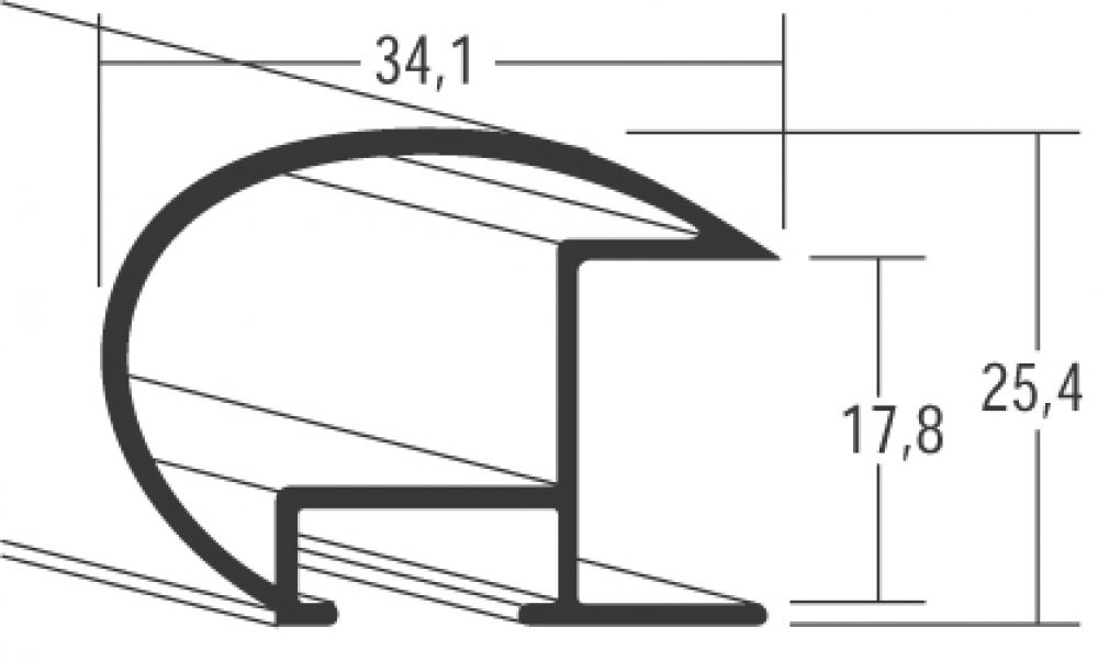 Aluminium lijsten - Nielsen Serie 85