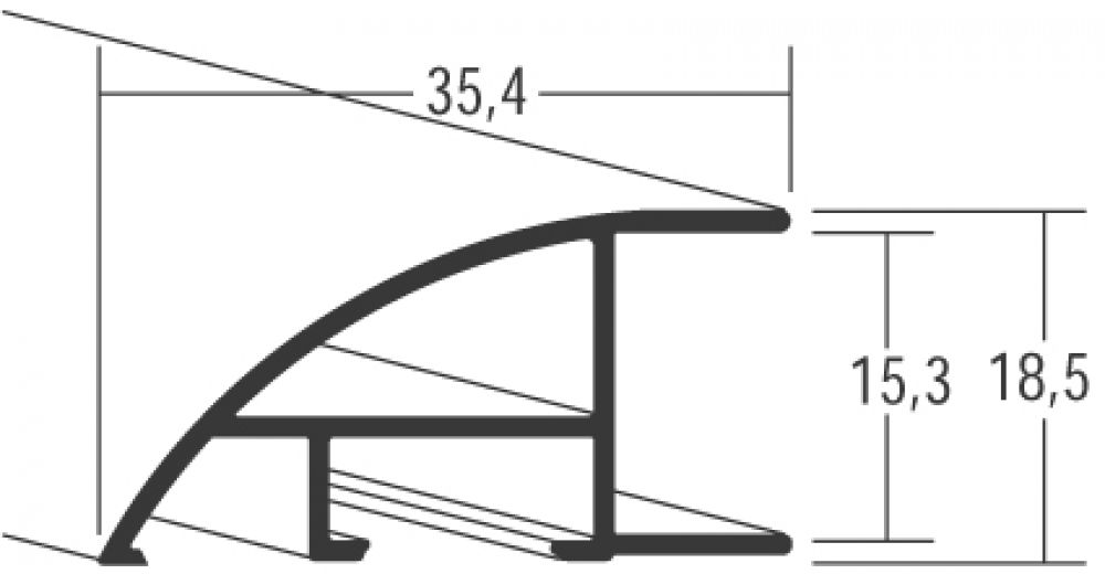 Aluminium lijsten- Nielsen Serie 87