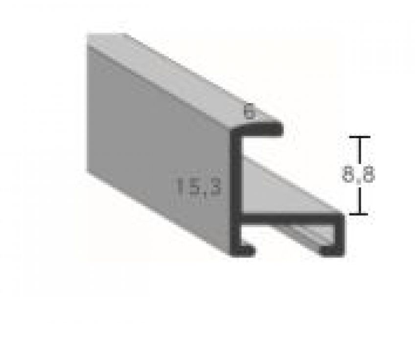 Aluminium lijsten profiel 404