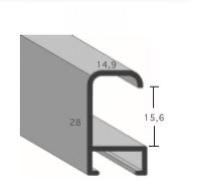 Aluminium lijsten profiel 427