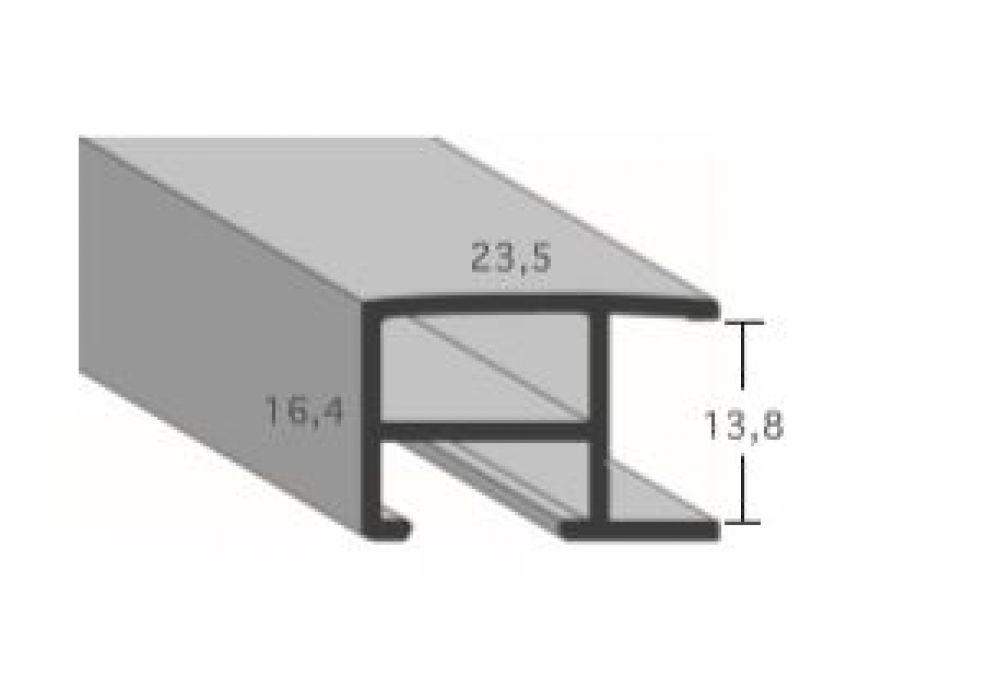 Aluminium lijsten profiel 462