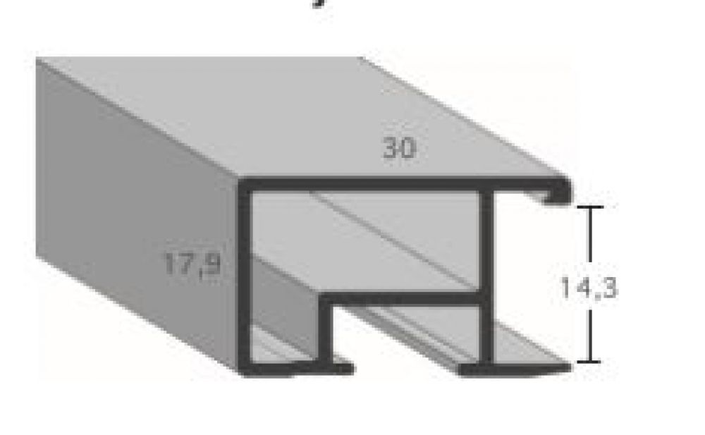 Aluminium lijsten profiel  469