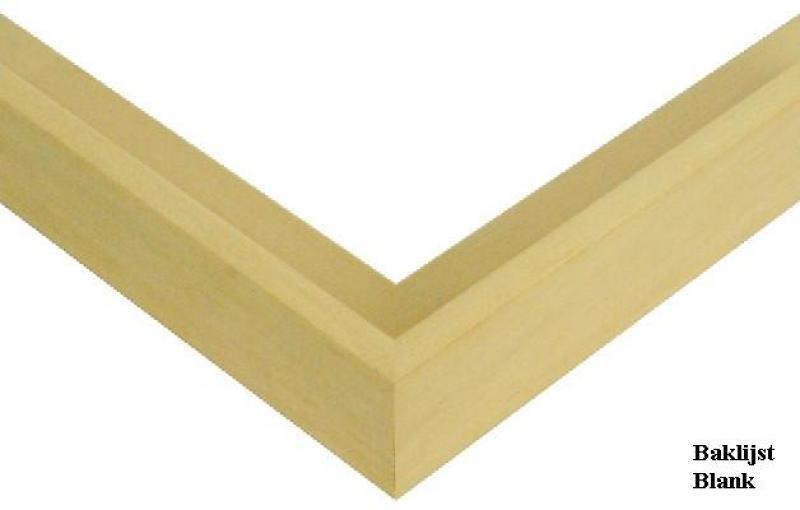 Houten baklijst op maat