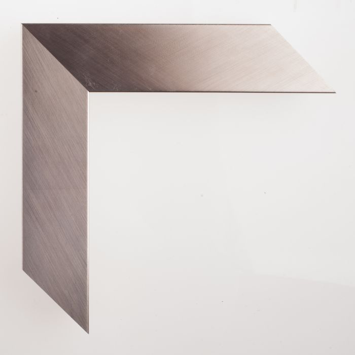 Houten lijst - GRAMERCY - Brushed silver