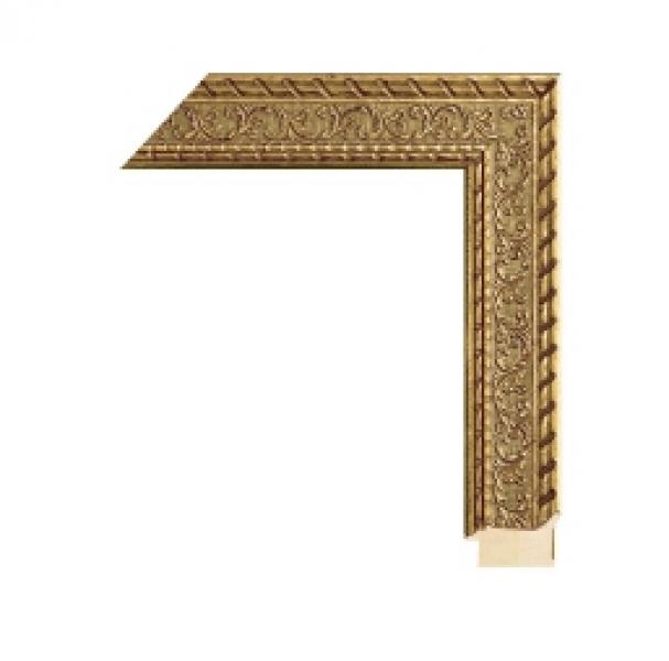 Houten lijst -  - CHATEAU - Florentine gold  breed 55 mm 