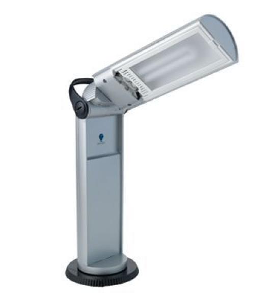 Daylight Draagbare lamp Twist zilver/zwart