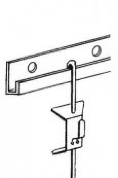 Ophangrail j rail 200 cm