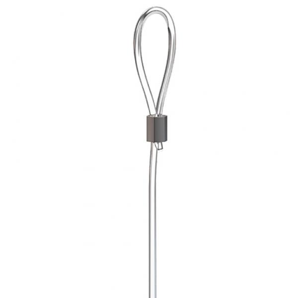 Perlon met oog 2,0mm 200cm