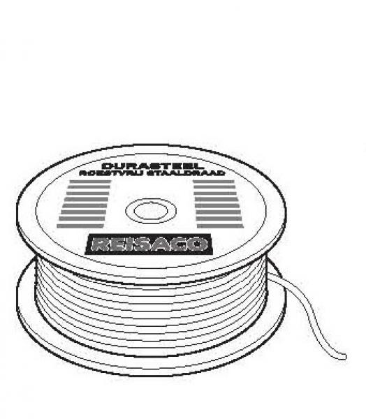 Staaldraad Durasteel 0.5mm T/M 1.5 mm