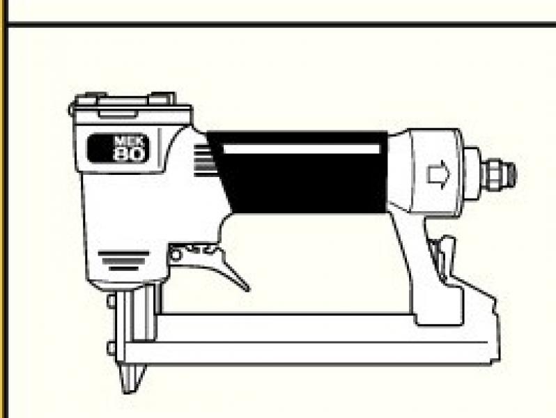 Pneumatisch nietapparaat Maestri, type MEK 80