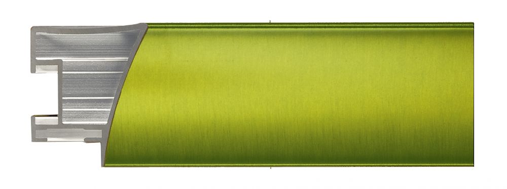 Aluminium lijst - NIELSEN - Profiel 225 - Brushed Emeraldgreen 225-207
