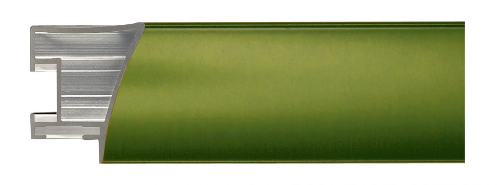 Aluminium lijst - NIELSEN - Profiel 225 - Brushed Oakgreen 225-206