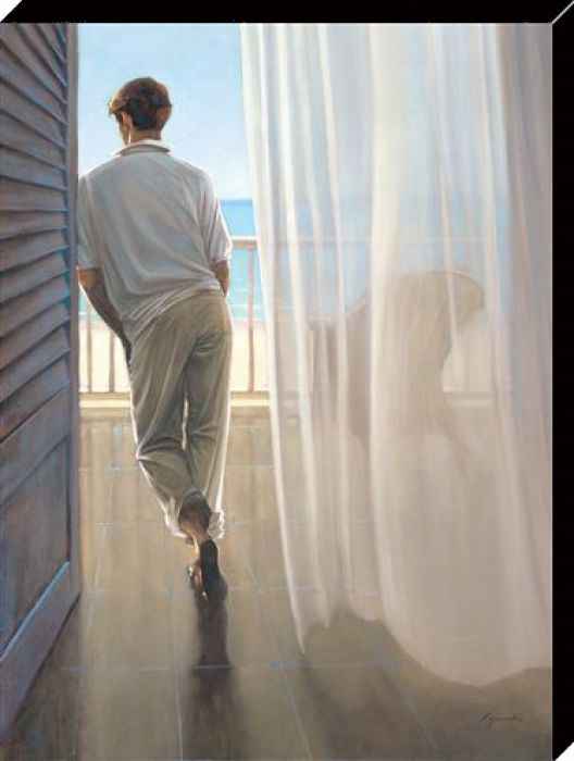 Brent Lynch Terrace View 60 x 80 cm