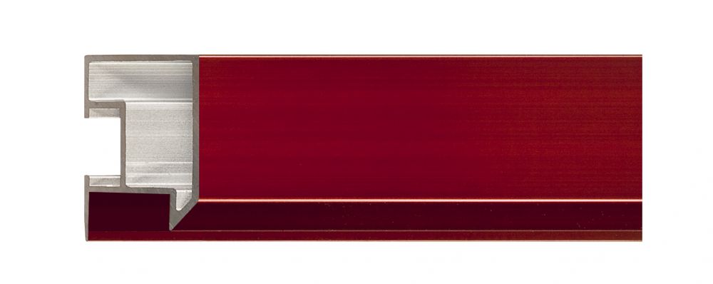 Aluminium lijst - NIELSEN - Profiel 262 -228 Garnet red