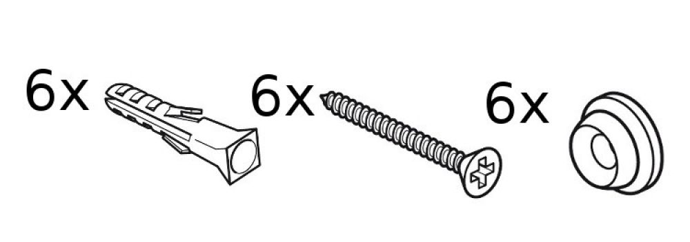 Rail installatiekit (200 cm)