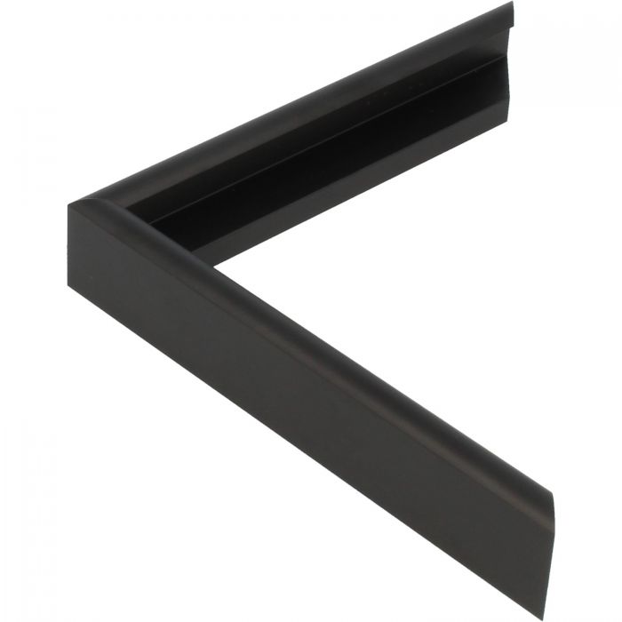 Aluminium lijst - CLARK - Profiel 415 - Geborsteld zwart mat