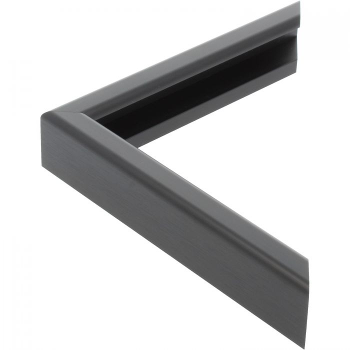 Aluminium lijst - CLARK - Profiel 427 - Geborsteld zwart mat