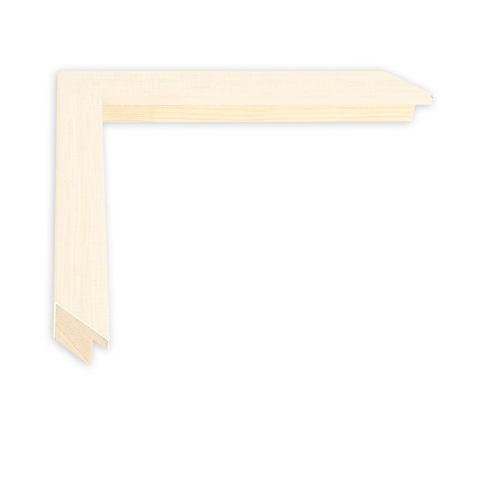 Houten lijst -  HEMMA-II - Beige gaasstructuur