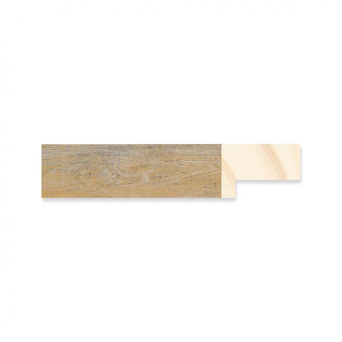 Houten lijst -   Oud goud hout breedte 19 mm