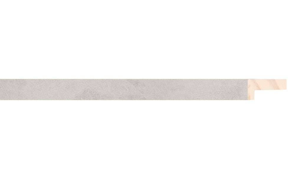 Houten lijst - TOUCHSTONE - Steen-Lichtgrijs breed 15 mm