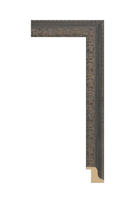 Houten lijst - BILTMORE - Brons 33 mm breed