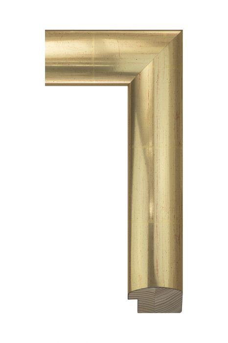 Houten lijst - FLAT - Deens goud 55 mm breed