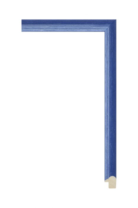 Houten lijst - LINE - Donkerblauw 17 mm breed