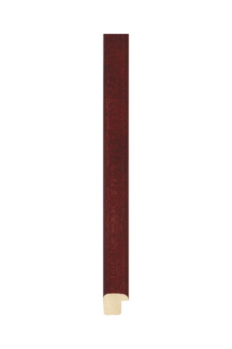 Houten lijst - NATURA - Donker roodbruin 14 mm breed