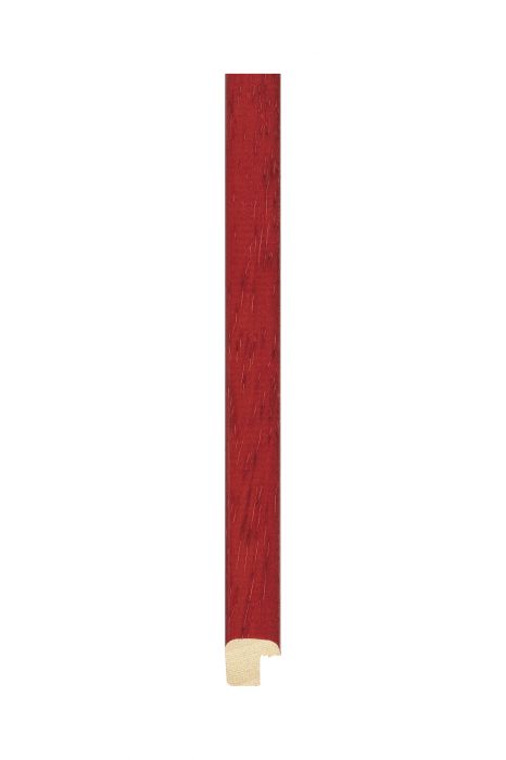 Houten lijst - NATURA - Rood 14 mm breed